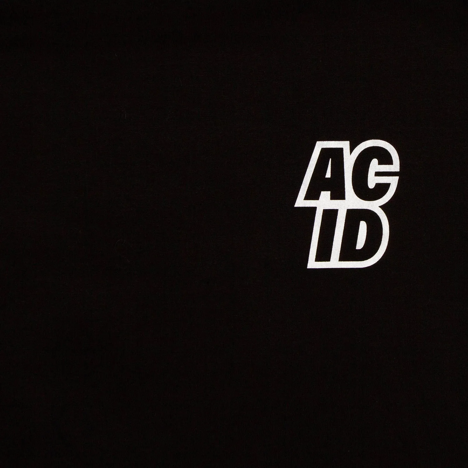 Doodle Acid Drop Back Print - Tshirt - Black