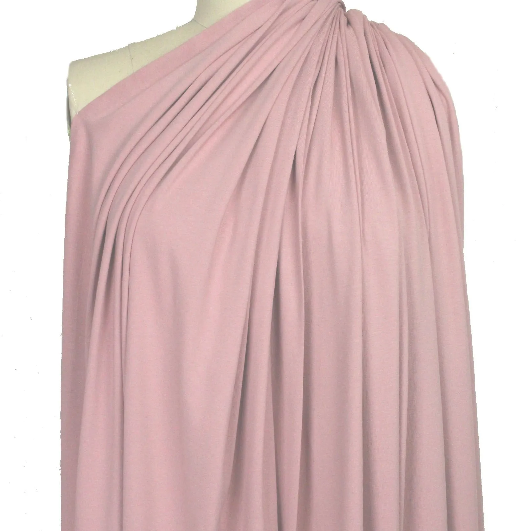 Dutch 220 gms cotton/spandex knit - antique rose