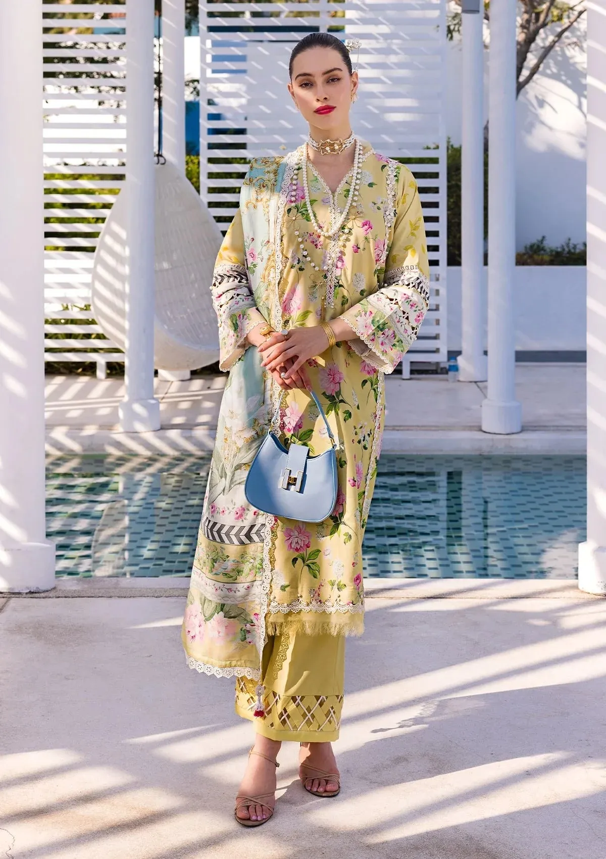 Elaf Prints Lawn Collection – EOP-02B HUAHIN CHIC
