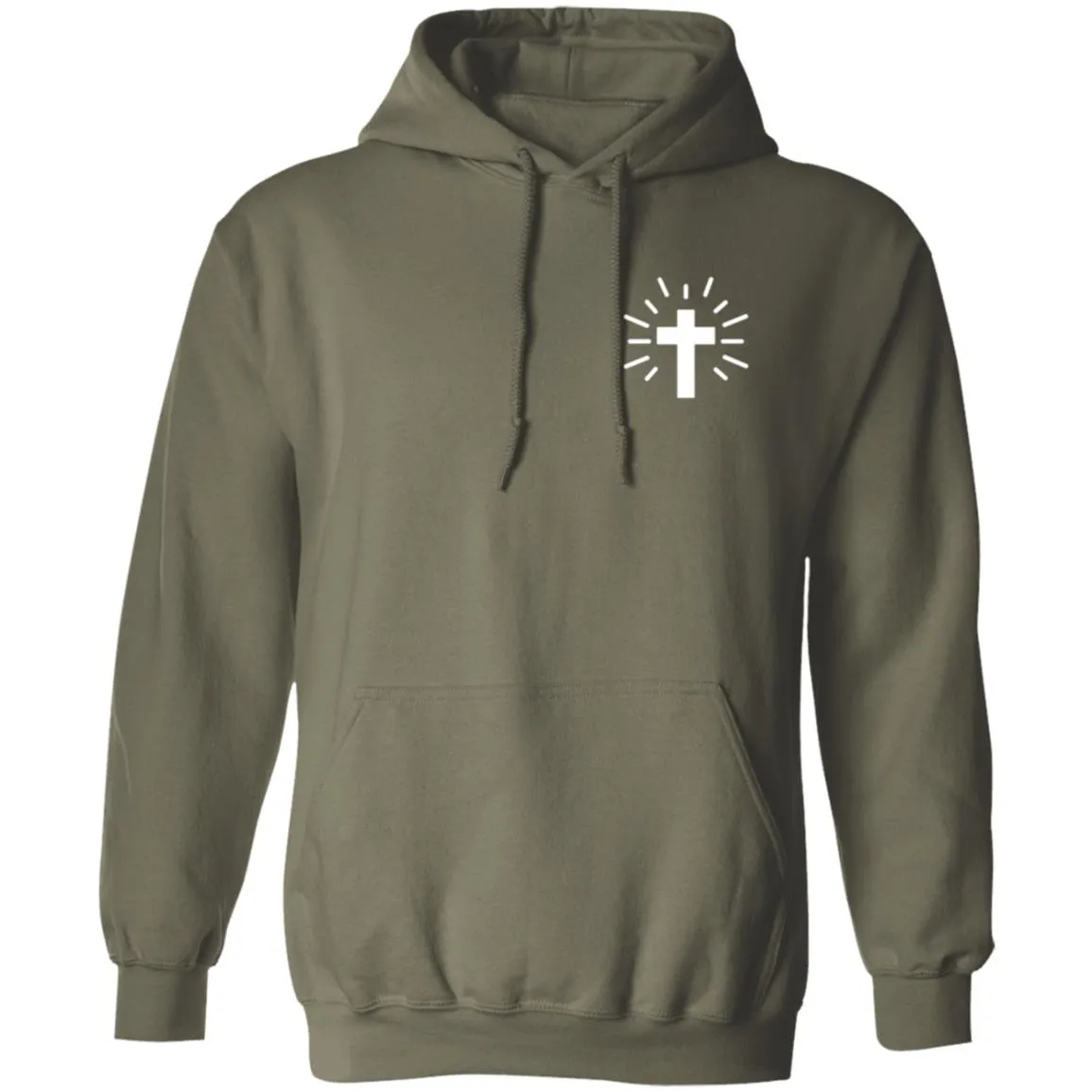 Faith Over Fear Hoodie - DOUBLE SIDED - New!