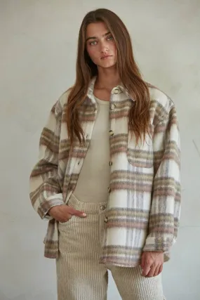 Flannel Button Down Top