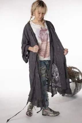 FLORAL EMBROIDERED PIANO SHAWL KIMONO - JACKET 377