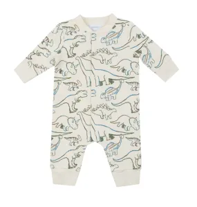 French Terry Artsy Dinos romper