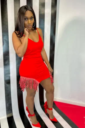 FRINGE FANCY CAMI DRESS
