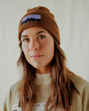 Gabrielle Monceaux Cuffed Beanie - Chocolate