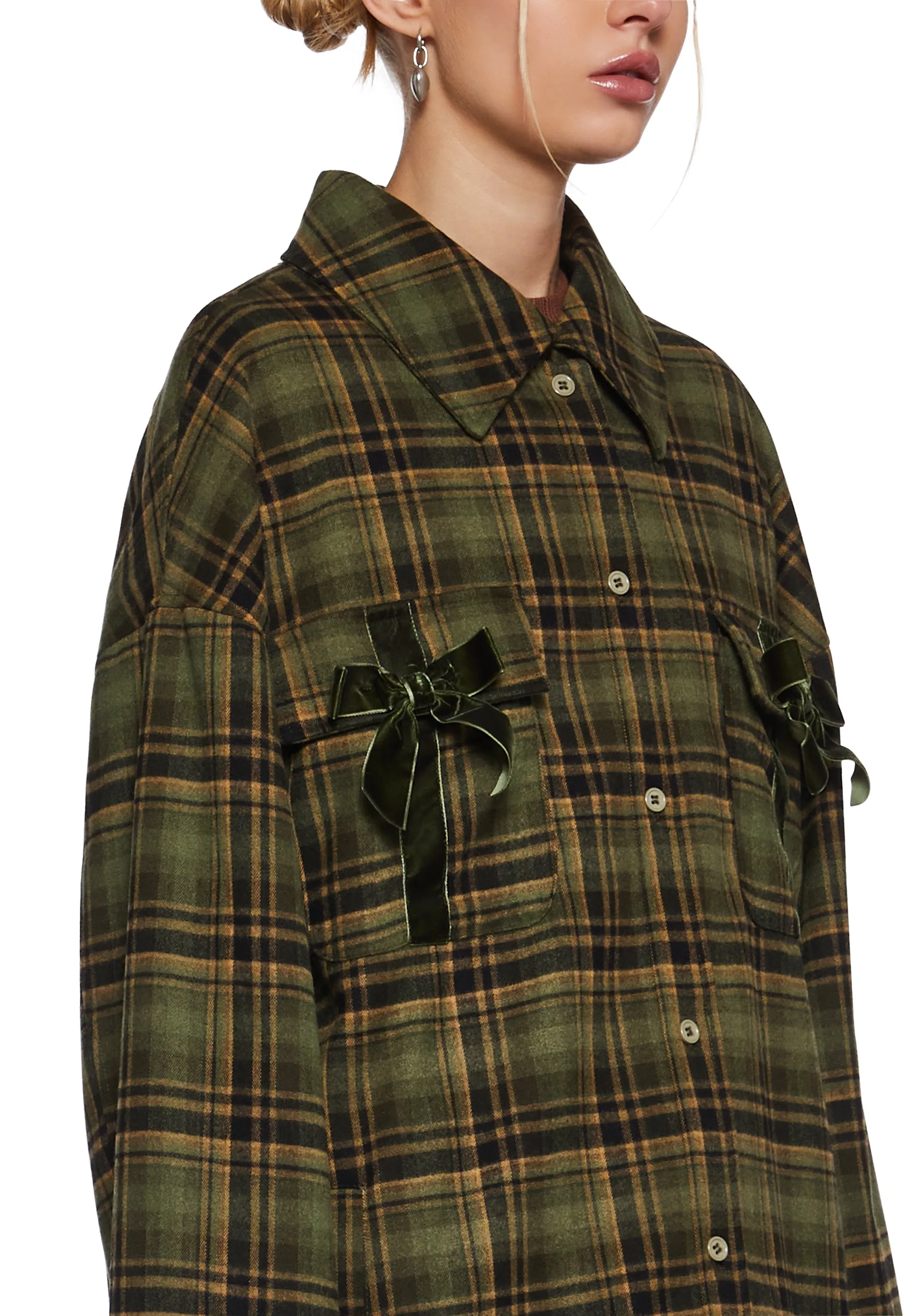 Get Hyped Plaid Shacket