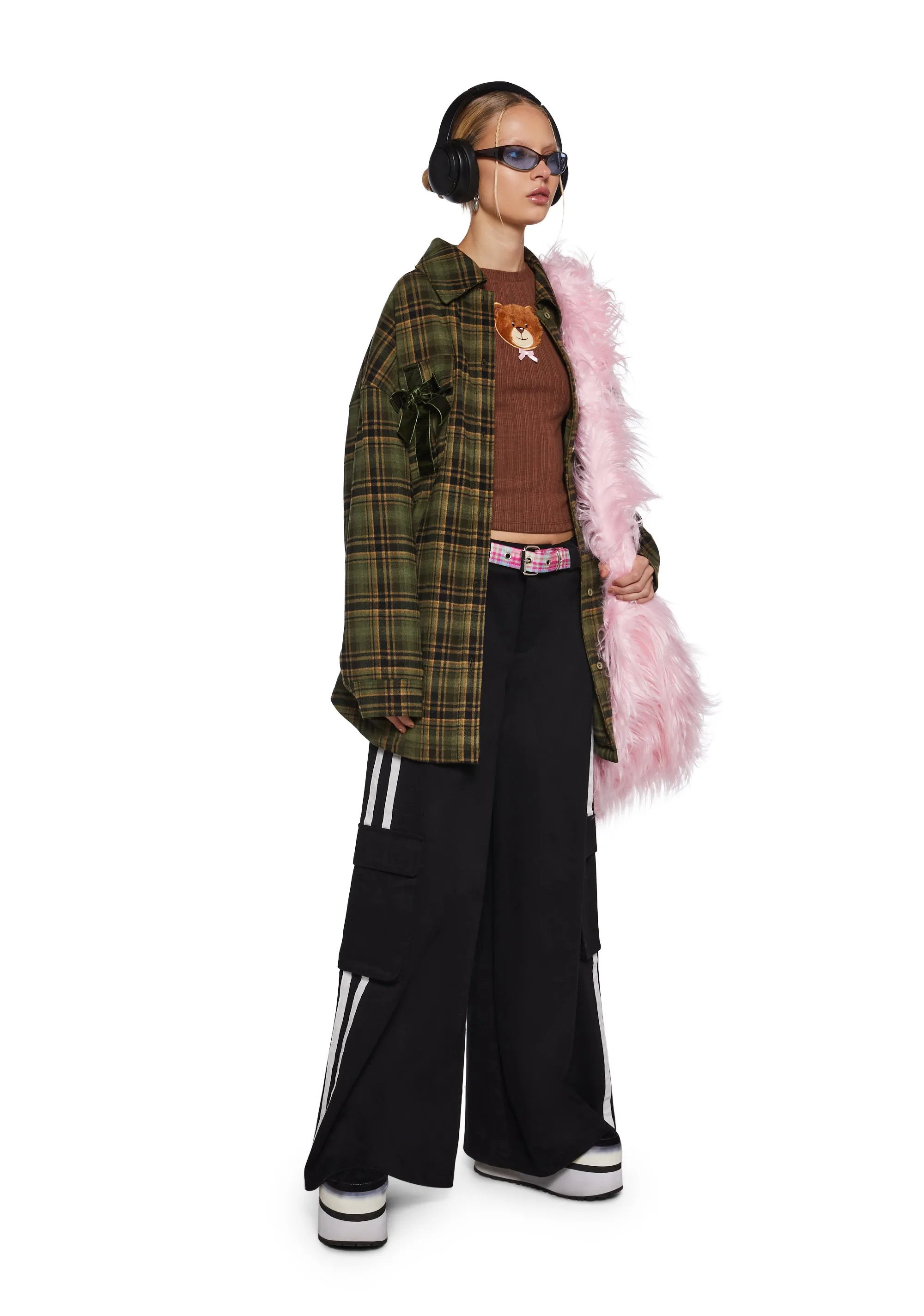 Get Hyped Plaid Shacket