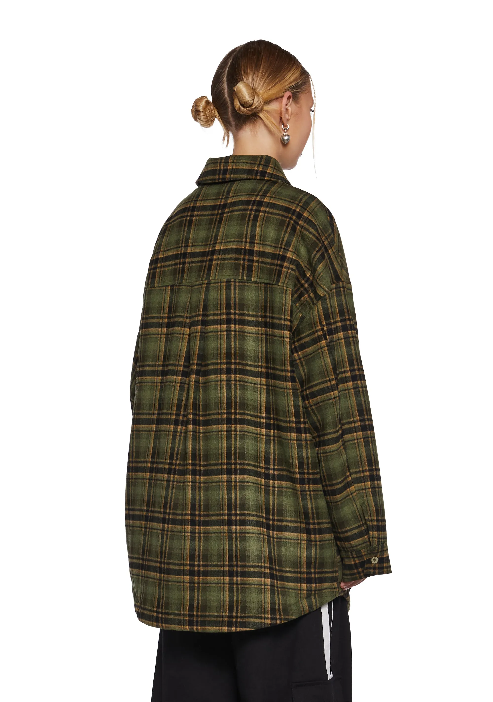 Get Hyped Plaid Shacket