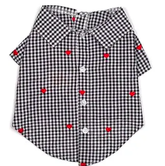 Gingham Hearts Shirt