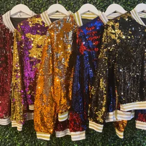 GLEAUX GIRL™ ORIGINAL GAMEDAY™ SEQUIN JACKET