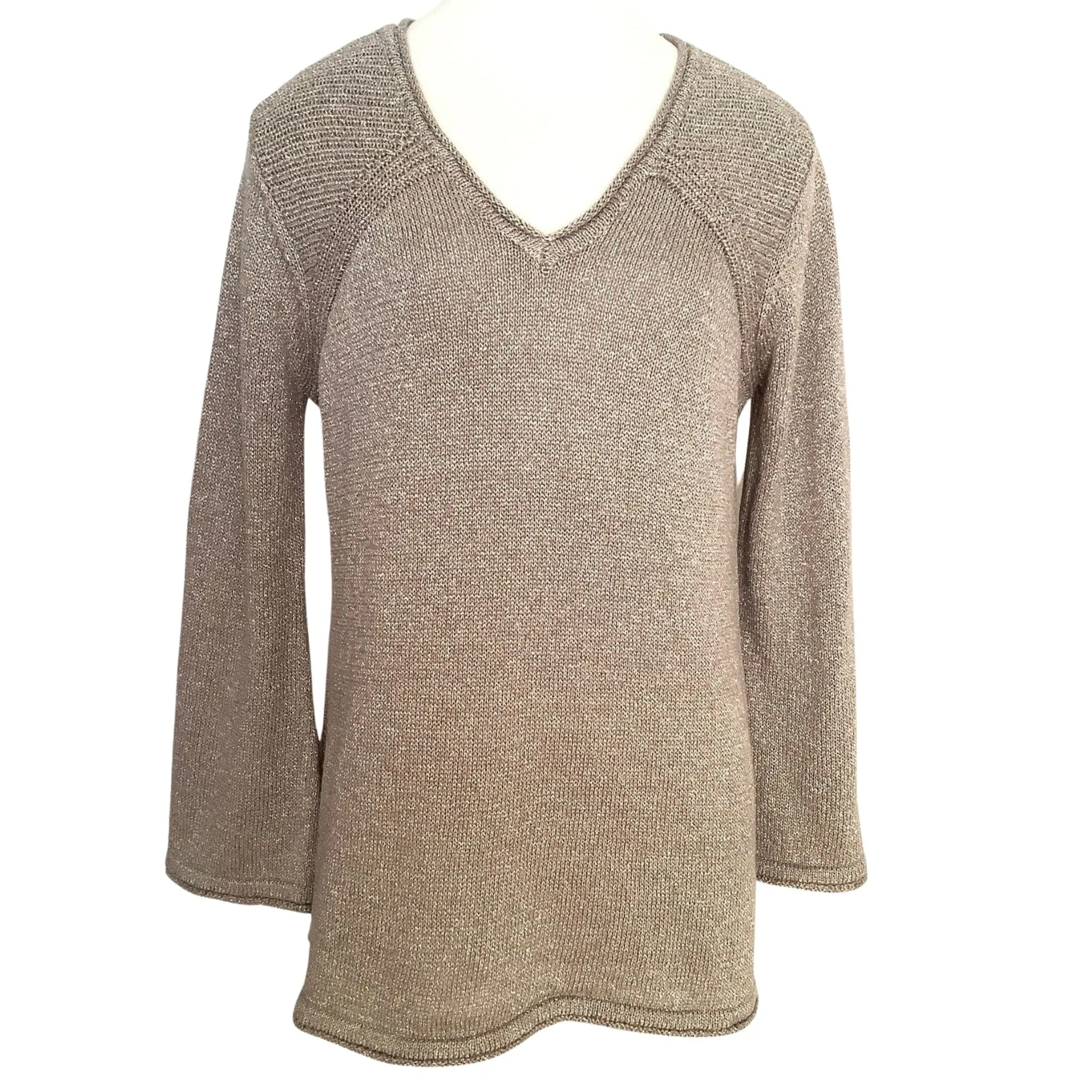 Gold Knit Pullover