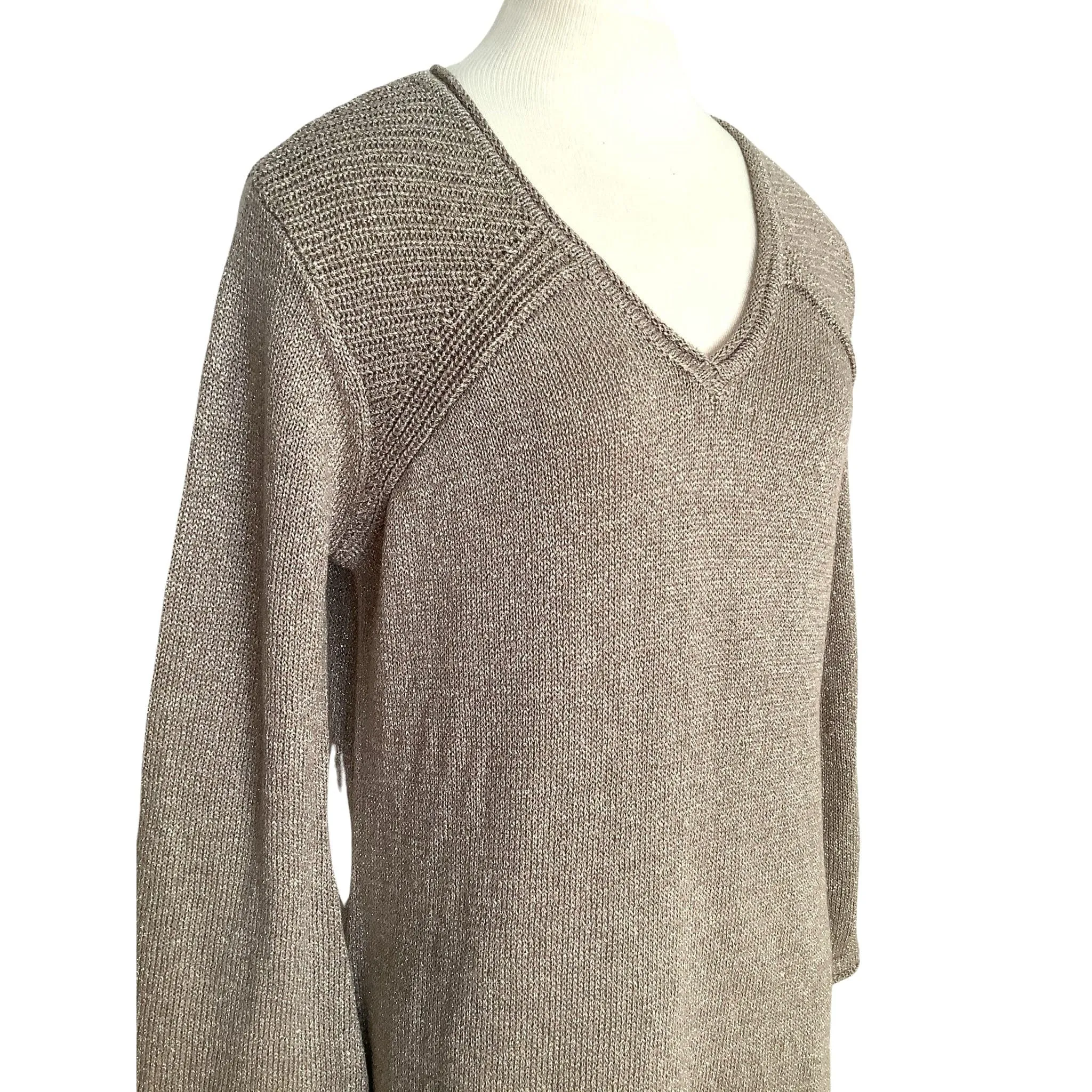 Gold Knit Pullover