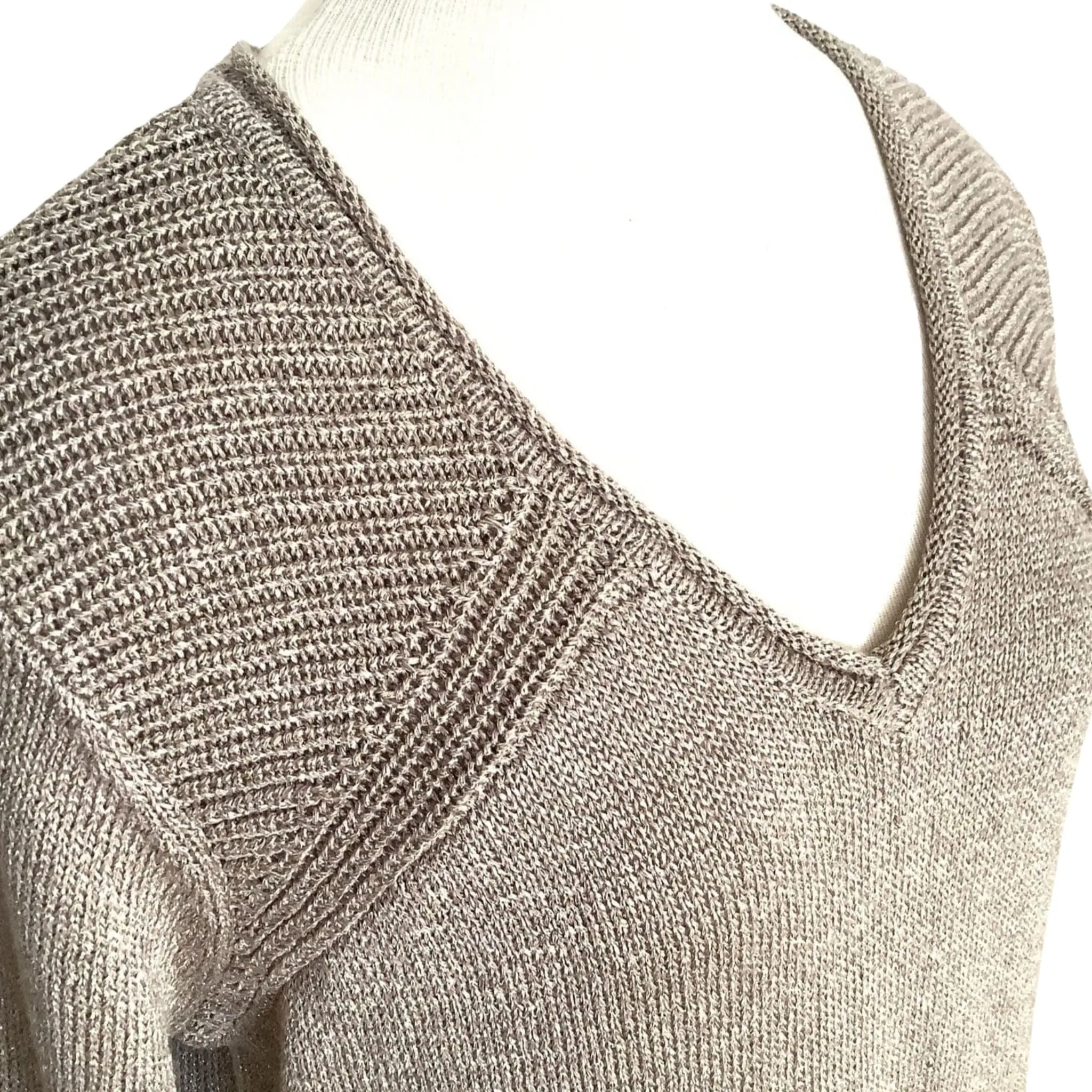 Gold Knit Pullover