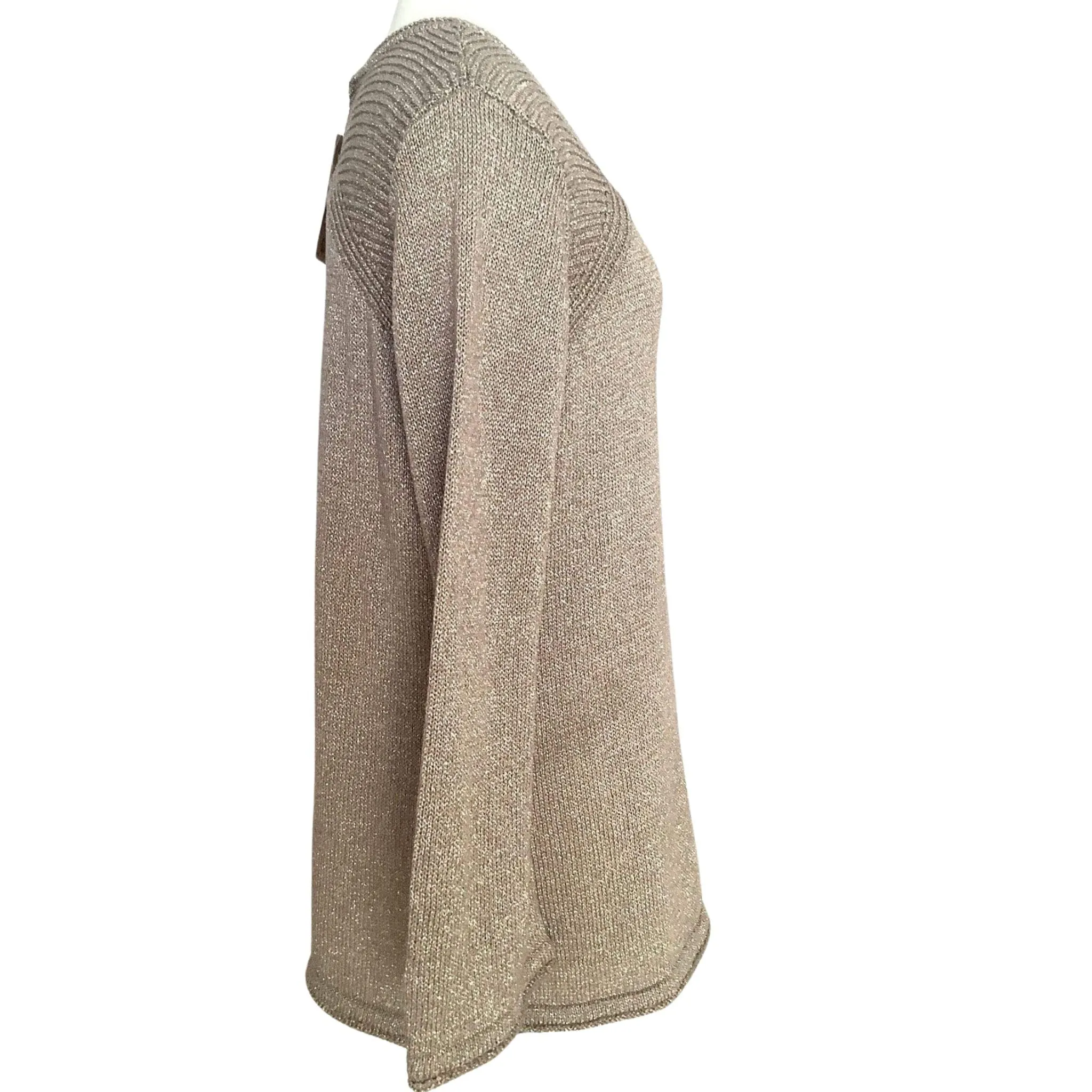 Gold Knit Pullover