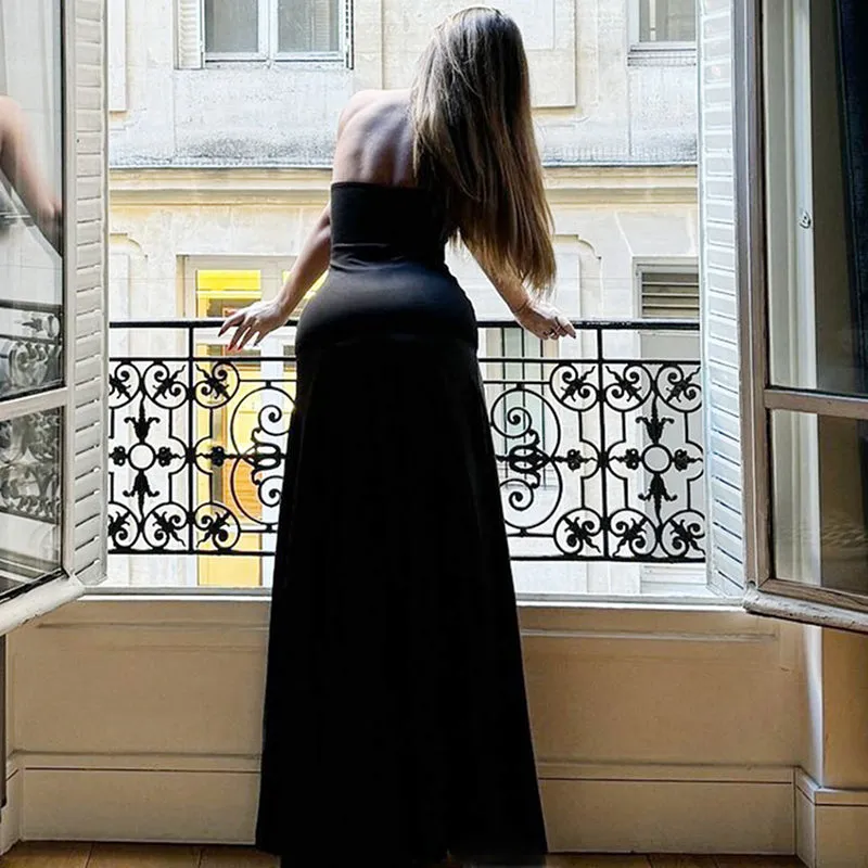 Grace Off-shoulder Strapless Sexy Maxi Dress