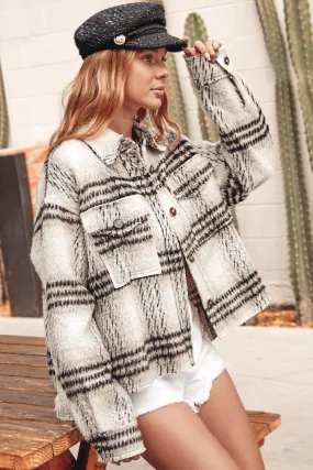 Griffiths Plaid Shacket