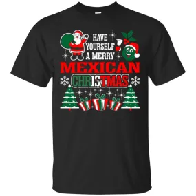 Have Yourself A Merry Mexican Christmas Men T-Shirt