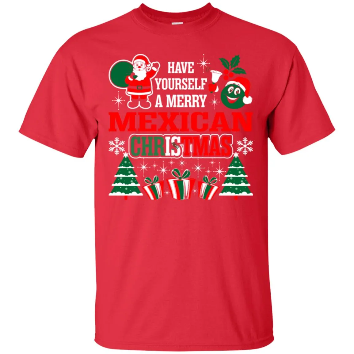 Have Yourself A Merry Mexican Christmas Men T-Shirt