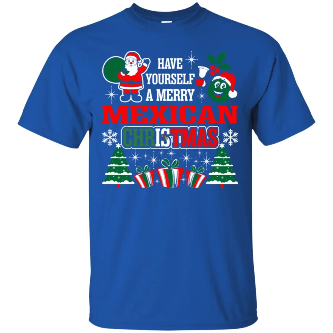 Have Yourself A Merry Mexican Christmas Men T-Shirt