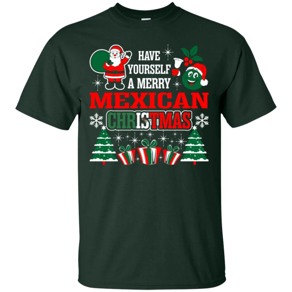 Have Yourself A Merry Mexican Christmas Men T-Shirt