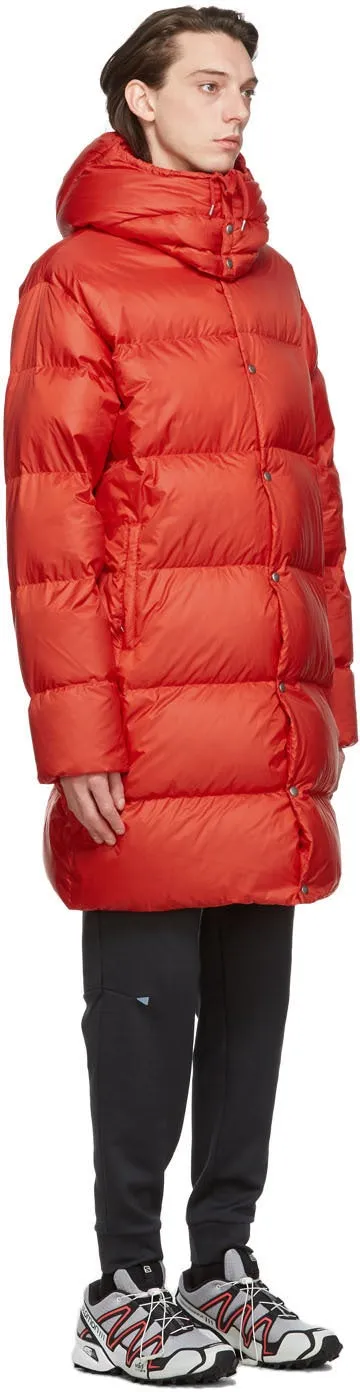 Holubar Red Down Long Mustang BU15 Coat