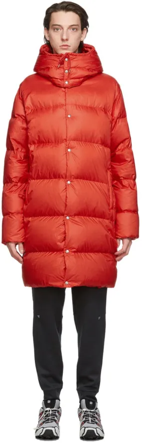 Holubar Red Down Long Mustang BU15 Coat