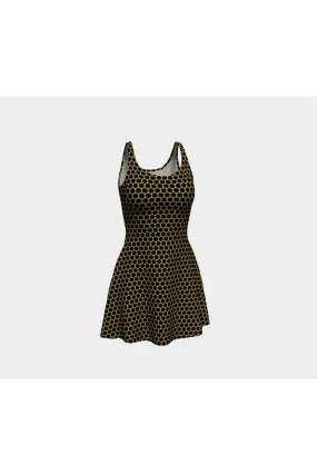 Honeycomb Queen Flare Dress