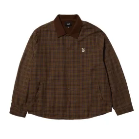 HUF WESTON FLEECE LINED SHACKET JAS - ESPRESSO