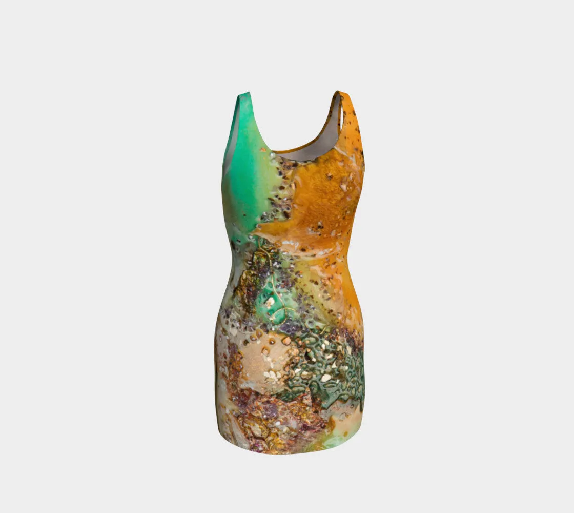 Jewel Tones III Fitted Dress