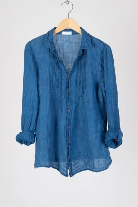 Julie - Lightweight Indigo Linen