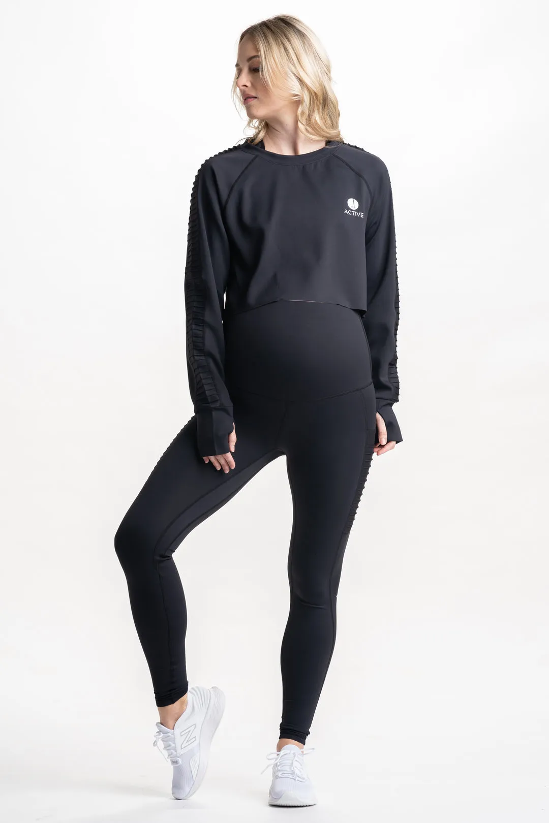 Kahina Pullover Maternity Postpartum Crop Top