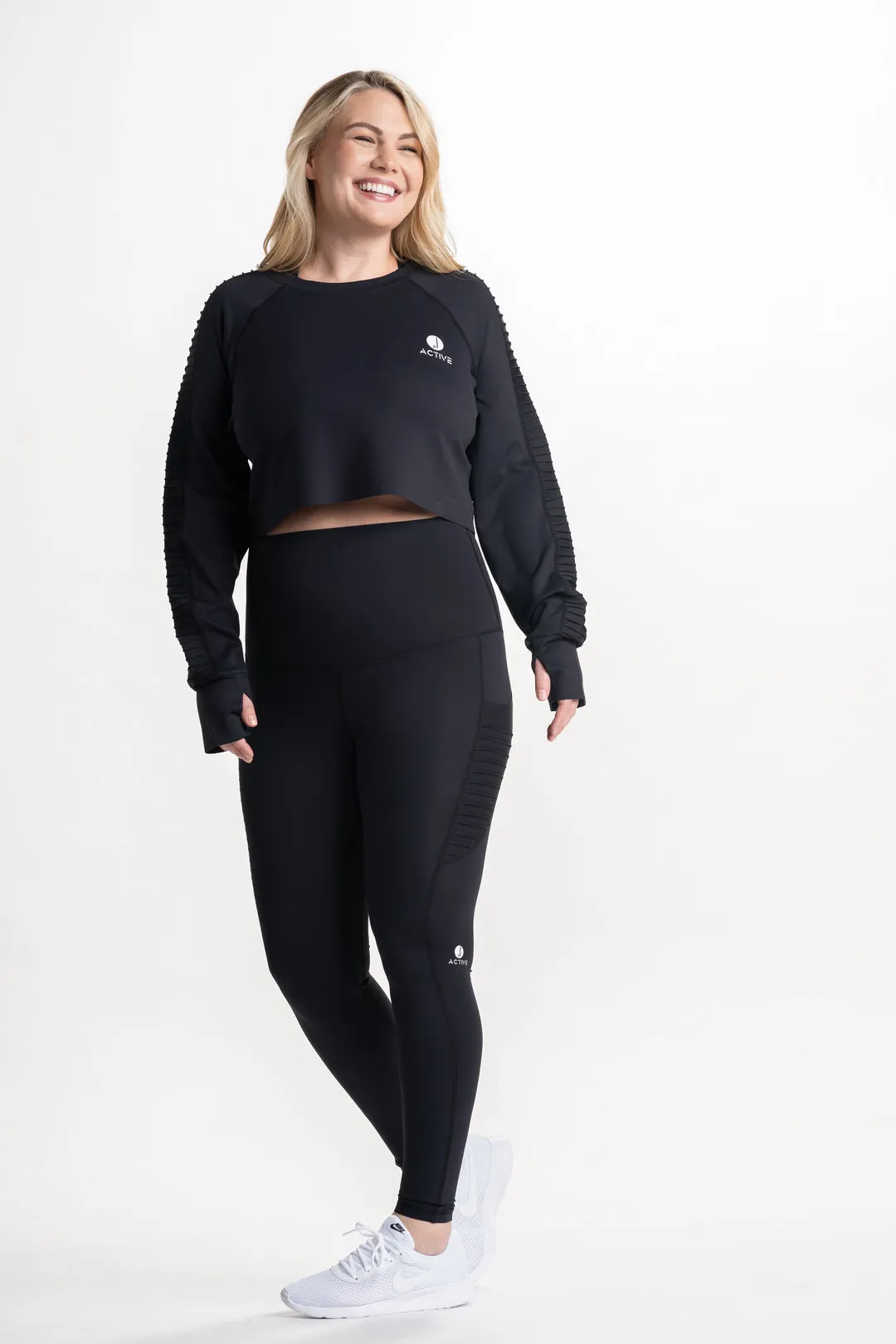 Kahina Pullover Maternity Postpartum Crop Top