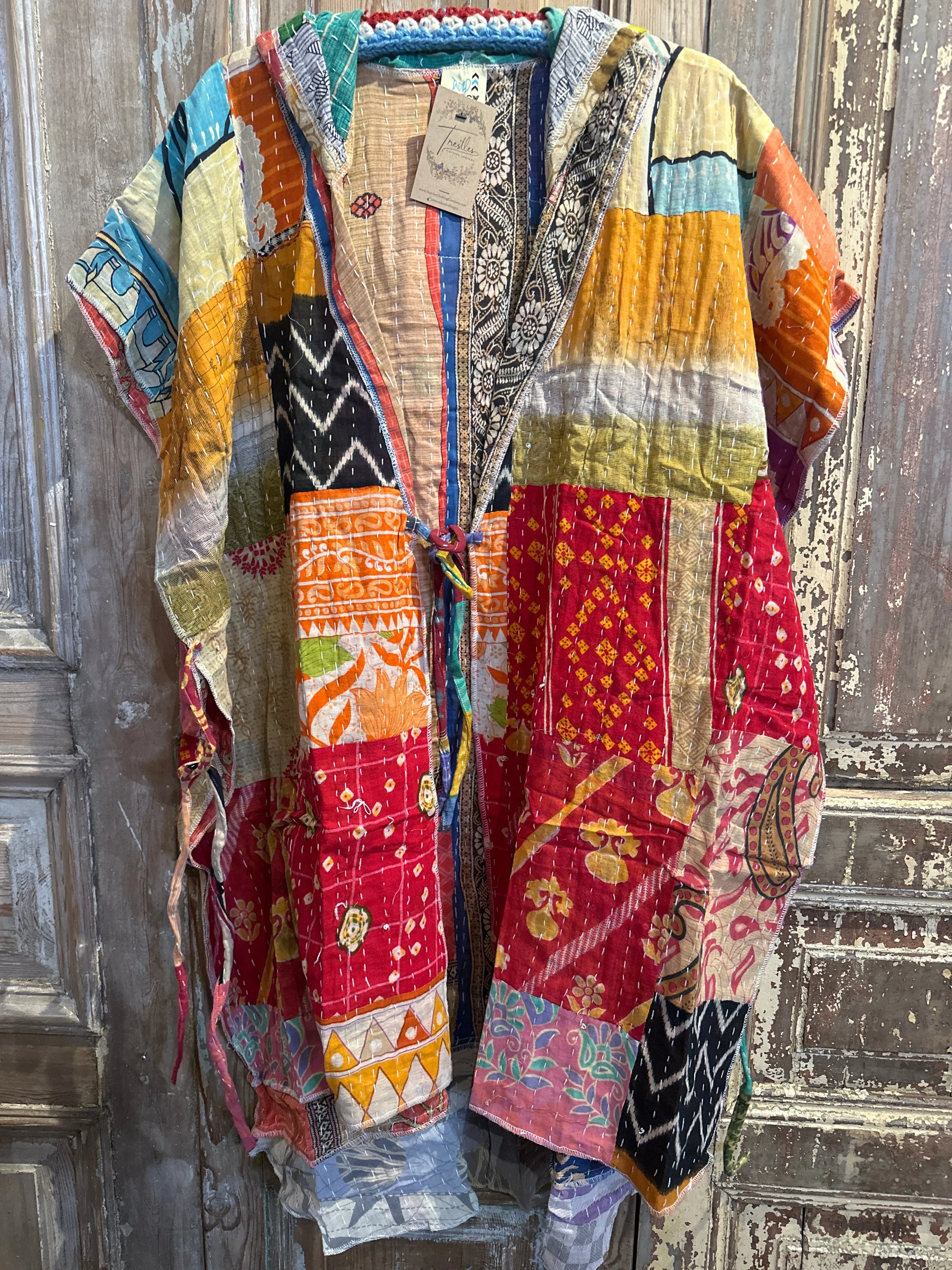 Kantha Sunrise Kimono JG-101