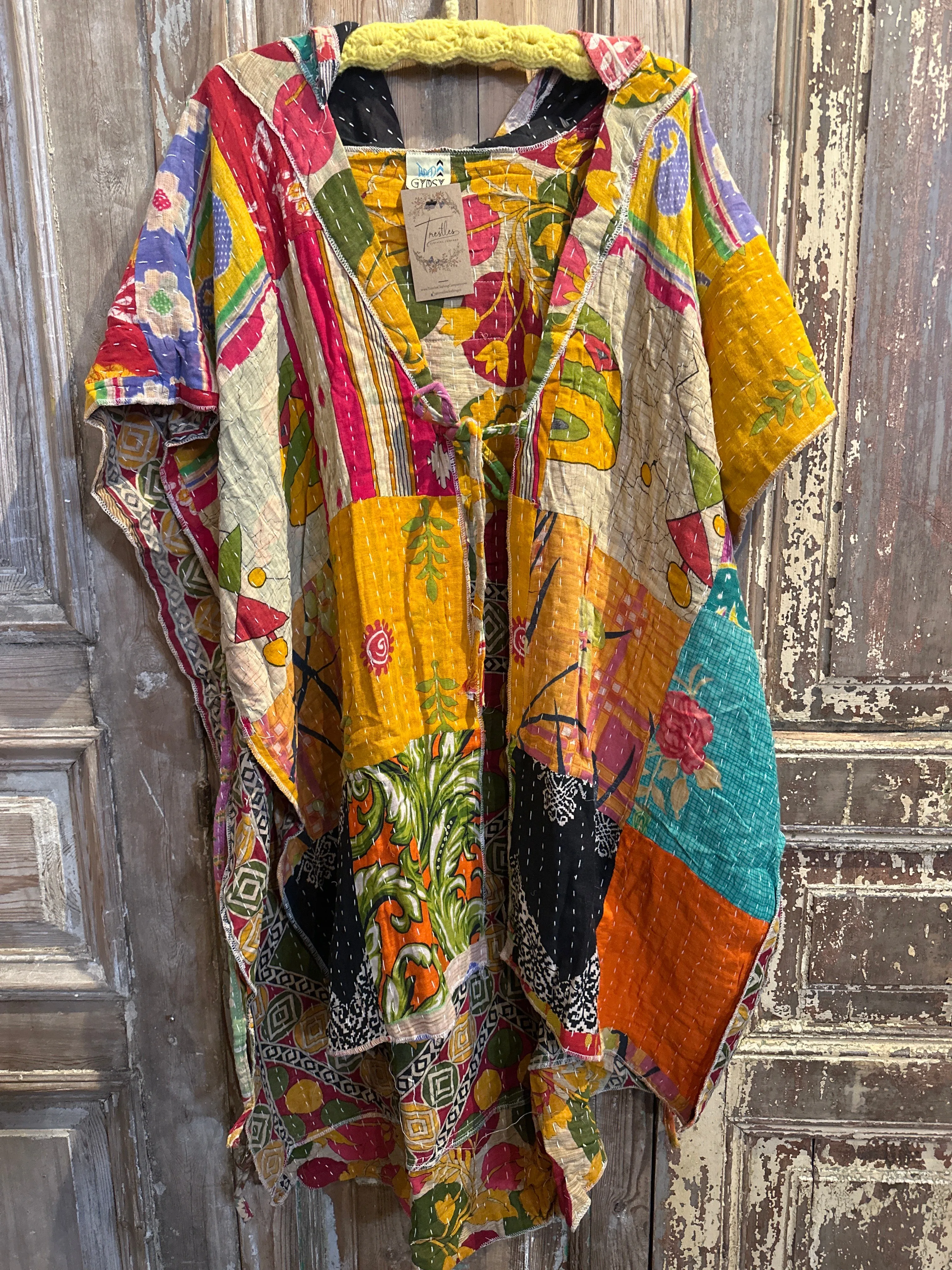 Kantha Sunrise Kimono JG-101