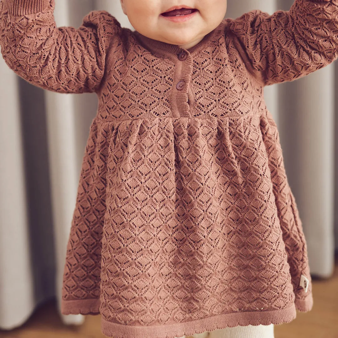 Knit Scallop Dress - Daydream by Musli