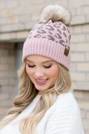 Leopard CC Beanie Hat