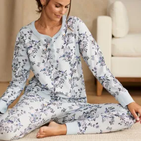 Long-Sleeved Pajama Shirt - Garden Masquerade Vines - Vera Bradley