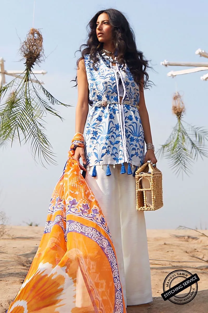 Mahgul Luxury Lawn Collection – ML-01 Summer sun