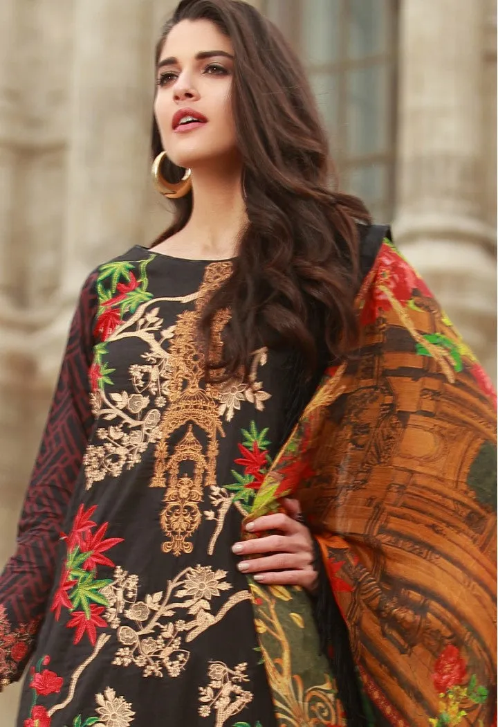 Mahiymaan Luxury Lawn 2018 – M-03