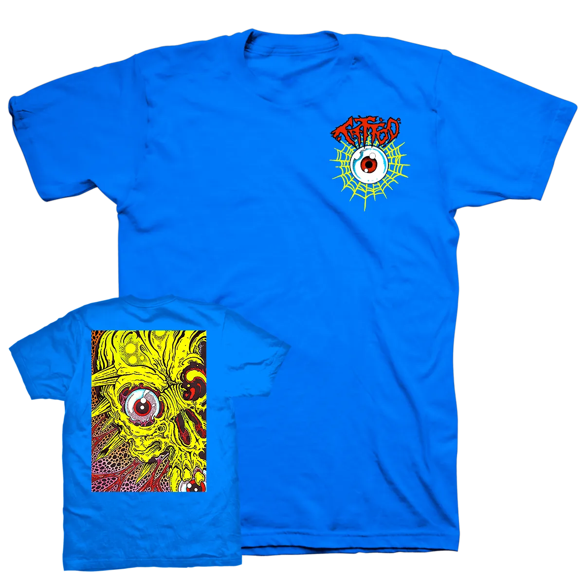 Marc Nava "Slime Skull" Blue T-Shirt