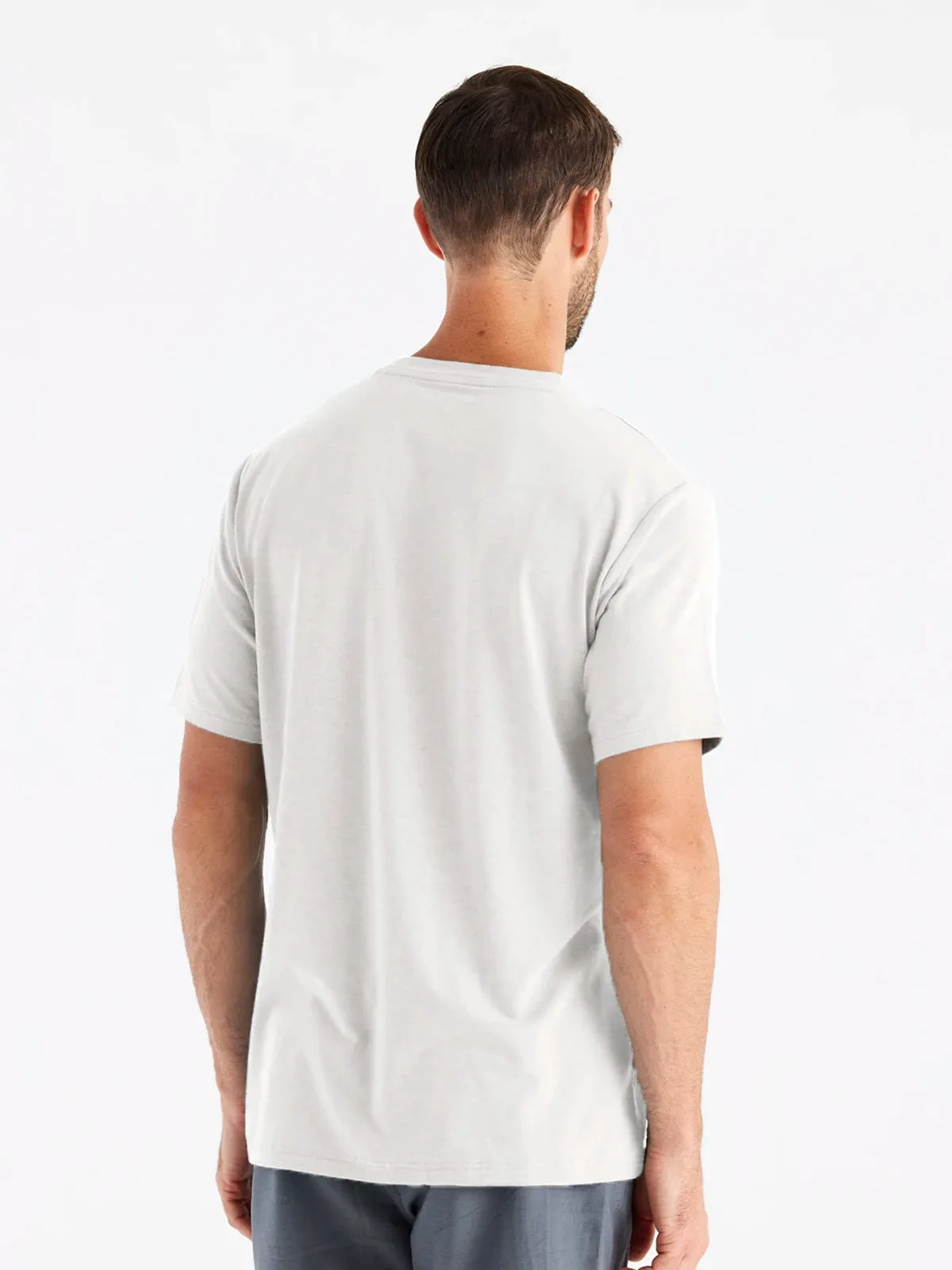 Men's Bamboo Flex Pocket Tee - Bright White