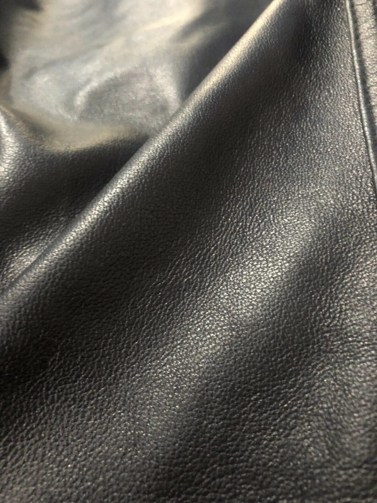 Mens Cargo Genuine Leather Trouser Pants Sheep Leather Light Weight Durable