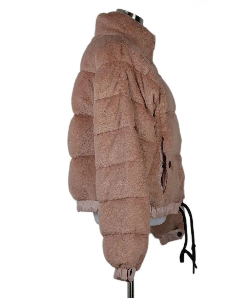 Moncler Pink Goose Down Coat sz 10