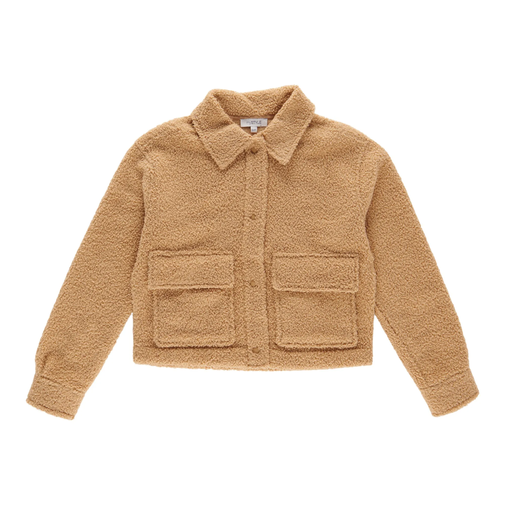 mySTYLE Women's Short Sherpa Shacket