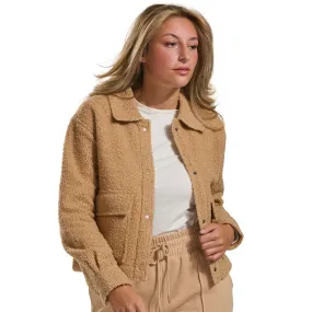 mySTYLE Women's Short Sherpa Shacket