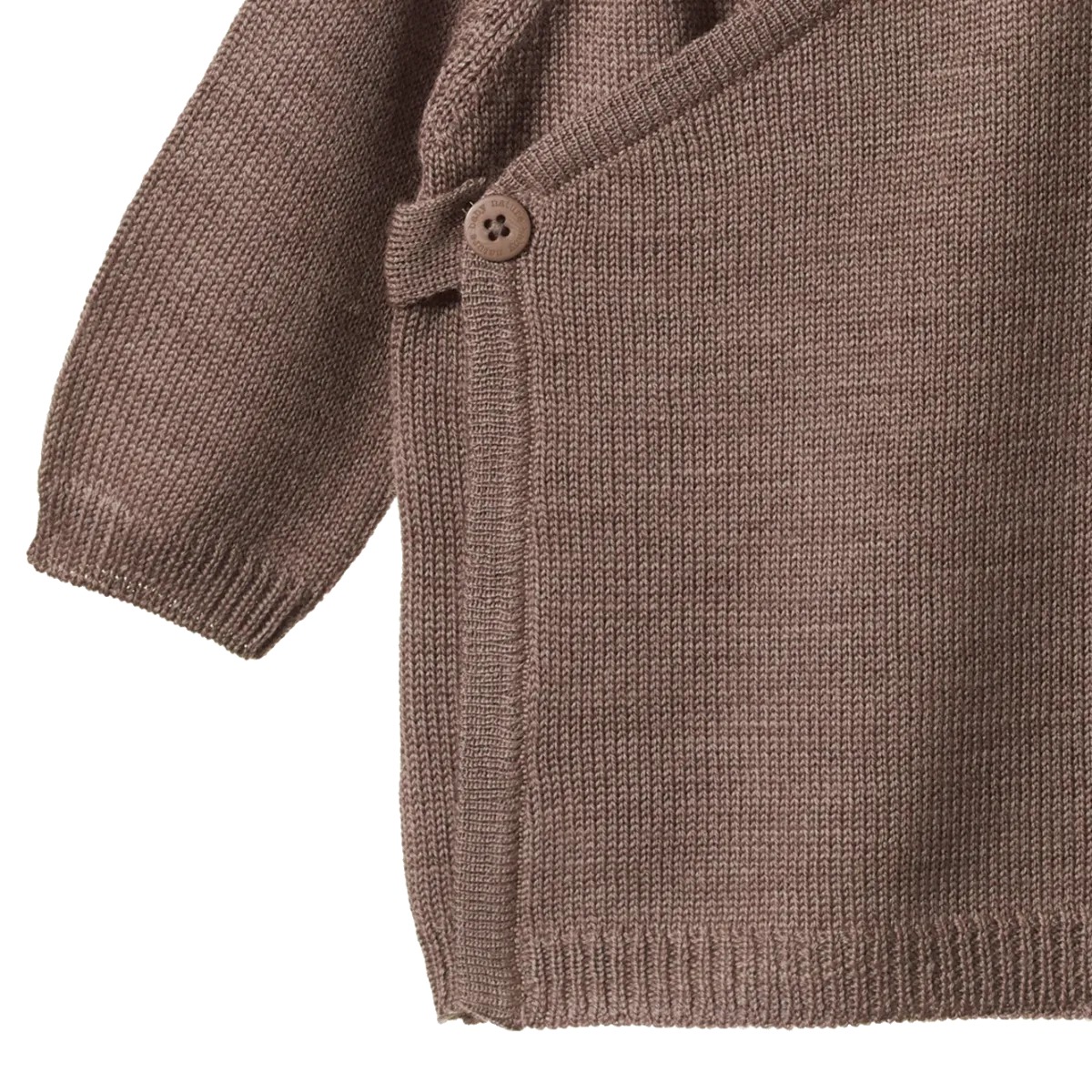 Nature Baby Merino Knit Kimono Jacket Cub Marle