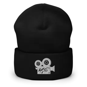 (NEW) KGE WT Movie Camera Cuffed Beanie
