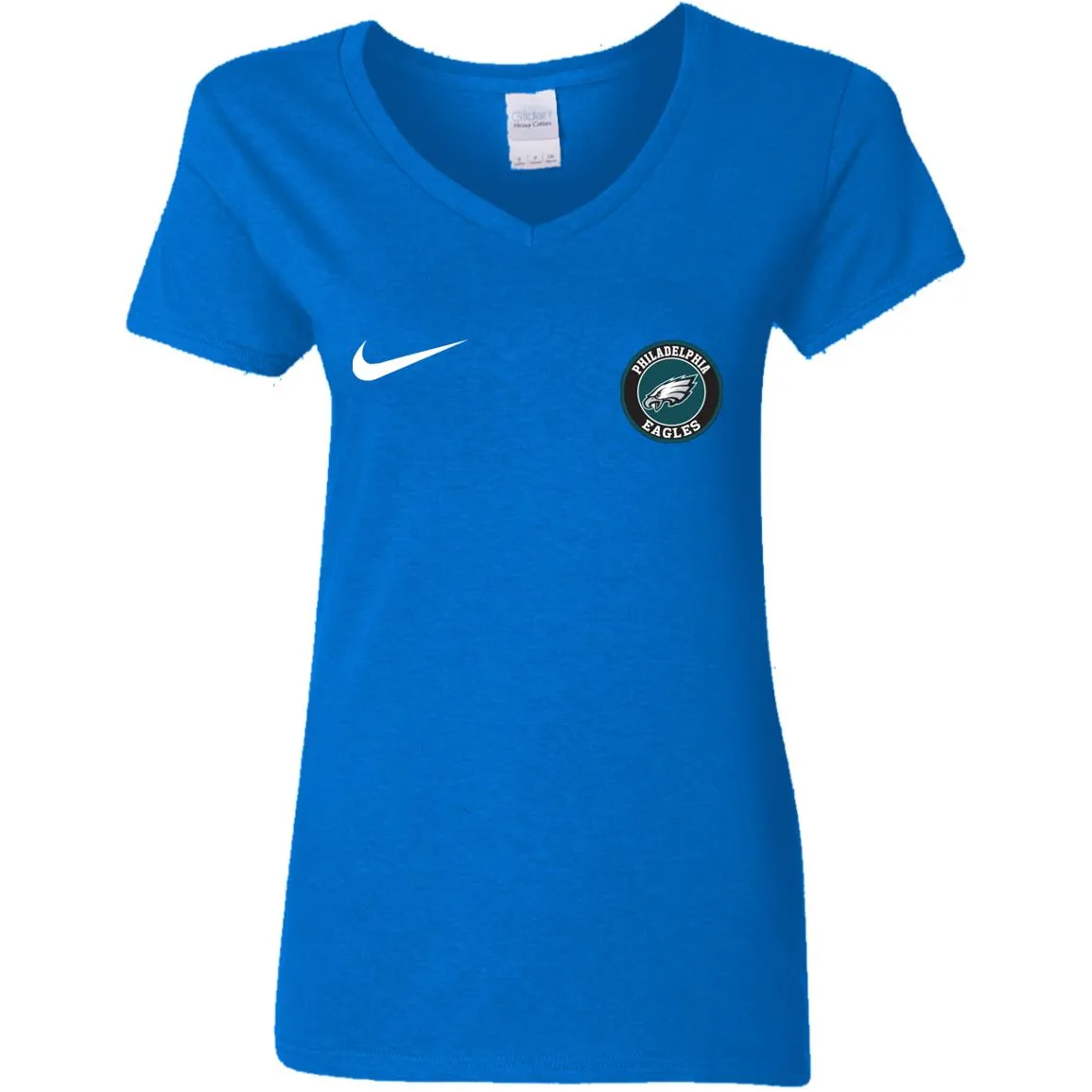 Nike Philadelphia Eagles Nfl Football Women V-Neck T-Shirt