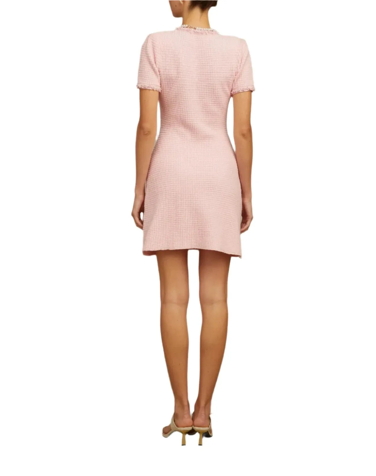 NINON BEADED KNIT MINI DRESS