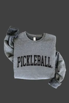 OAT COLLECTIVE - PICKLEBALL Graphic Sweatshirt: L / DARK GREY